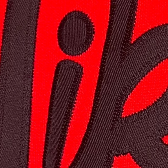 NIKE AIR Sportswear, Lightweight Track Jacket, Sewn Text, Red-Black-White, L - Picture 12 of 12